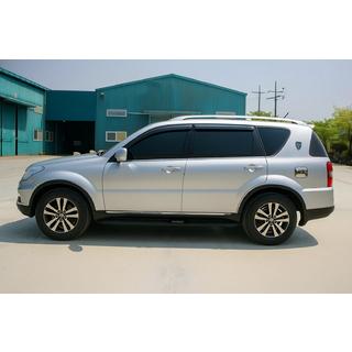 Zunanje okrasne letve stekel (4 kosi, nerjavno jeklo) SsangYong Rexton I 2001–2017 fotografija 3