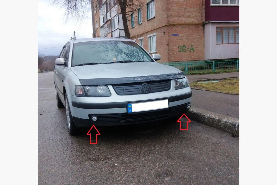 Volkswagen Passat B5 1997–2005 Meglenke (1997-2000, z LED žarnicami) Fotografija 3