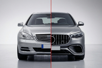 Mercedes S-class W221 2005–2013 Restyling komplet za W223 AMG S63 fotografija 1