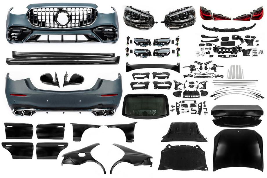 Mercedes S-class W221 2005–2013 Restyling komplet za W223 AMG S63 (z vratnimi kljukami in vložki) Image