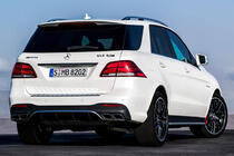 Mercedes GLE/ML class W166 2011–2018 Karoserijski komplet GLE63 AMG (z zadnjim odbijačem) fotografija 3