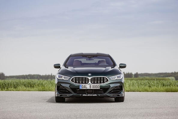 Pregled štirivratnega športnega kupeja Alpina B8 Gran Coupe