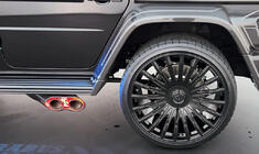 Mercedes G class W465 2025– Izpušni nastavki BRB Carbon (2 kosa) fotografija 1