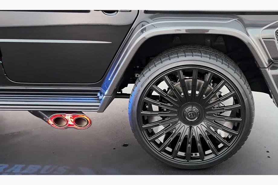 Mercedes G class W465 2025– Izpušni nastavki BRB Carbon (2 kosa) Image