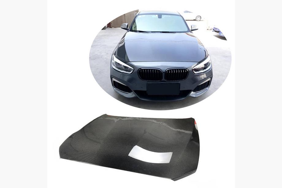 BMW serija 1 F20/F21 2011–2019 Pokrov motorja (karbon) Image
