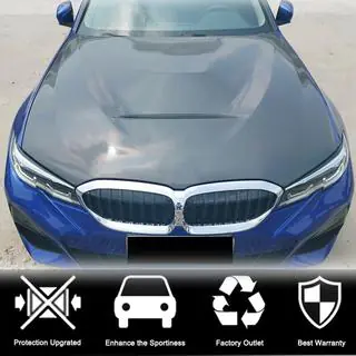 Karbonski pokrov motorja (V1) BMW serija 3 G20/G21 2018– fotografija 2