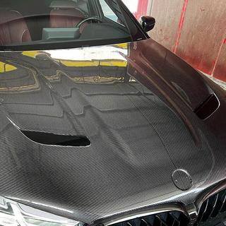 Pokrov motorja (F90-stil, karbon) BMW serija 5 G30/G31 2017–2023 fotografija 3