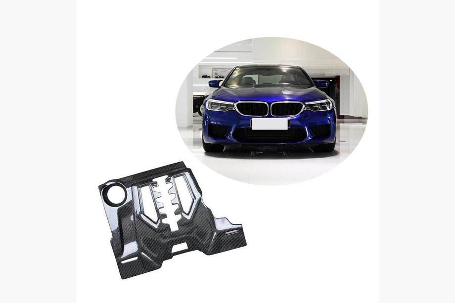 BMW serija 5 G30/G31 2017–2023 Karbon pokrov motorja (za F90) Image