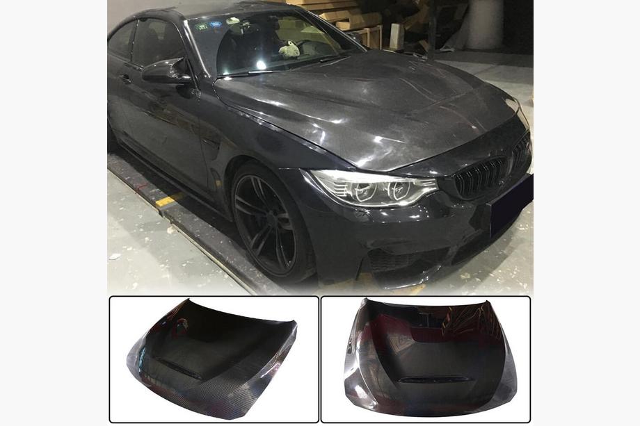 BMW serija 3 F30/F31 2012–2019 Pokrov motorja GTS-Style V2 (za F30/F31, karbon) Image