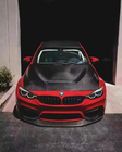 BMW serija 4 F32/F33/F36 2012–2020 Pokrov motorja V1 (Carbon) fotografija 7