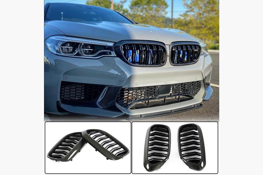 BMW serija 5 G30/G31 2017–2023 Ledvične rešetke M-Look V2 (2017-2020, karbon) Image