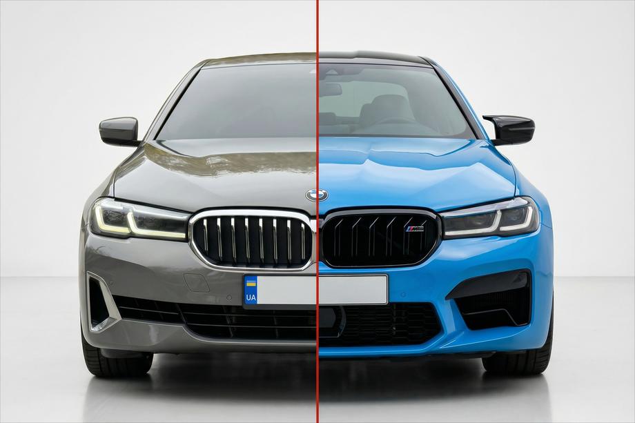 BMW serija 5 G30/G31 2017–2023 M5 F90 body kit komplet (za 2021+) Image