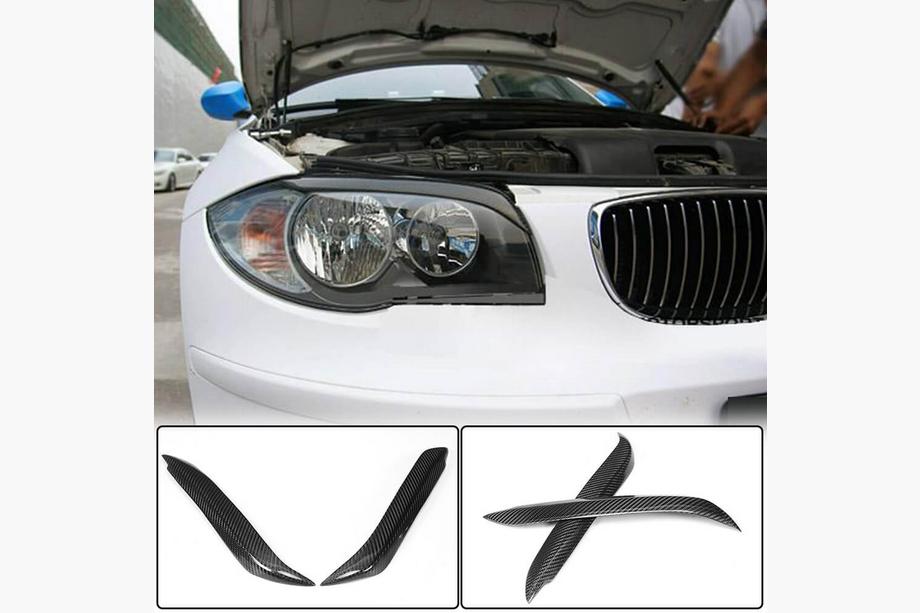BMW serija 1 E81/E82/E87/E88 2004–2011 Trepalnice za žaromete (karbon) Image