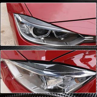 Obrvi za žaromete V1 (za F30, karbon) BMW serija 3 F30/F31 2012–2019 fotografija 4