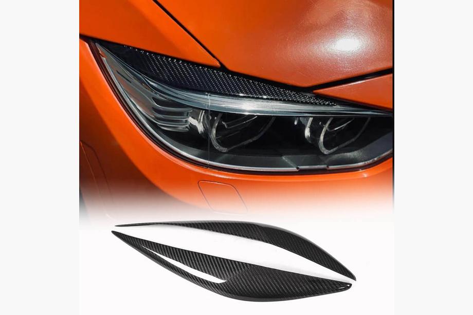BMW serija 3 F30/F31 2012–2019 Obrvi za žaromete V1 (za F30, karbon) Image