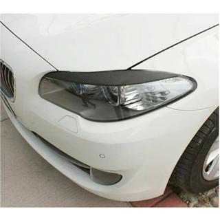 Obrvi za žaromete (2010-2013, karbon) BMW serija 5 F10/F11 2010–2016 fotografija 3