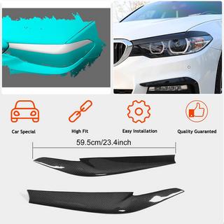 Obrvi za žaromete – suhi karbon (2017-2020) BMW serija 5 G30/G31 2017–2023 fotografija 2