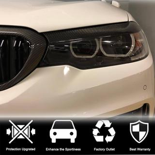 Obrvi za žaromete – suhi karbon (2017-2020) BMW serija 5 G30/G31 2017–2023 fotografija 3