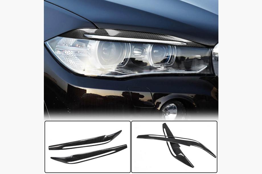 BMW X6 F16 2014–2019 Vijeke za žaromete Carbon V1 Image