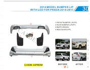 Toyota Land Cruiser Prado 150 2009–2023 Nastavki sprednjega in zadnjega odbijača Luxury (2013-2017) fotografija 28