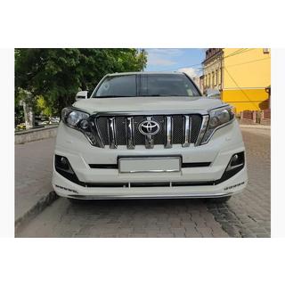 Nastavki sprednjega in zadnjega odbijača Luxury (2013-2017) Toyota Land Cruiser Prado 150 2009–2023 fotografija 1