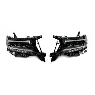 Sprednji žarometi Lexus-design 4-LED V2 (2017+, 2 kosa) Toyota Land Cruiser Prado 150 2009–2023 fotografija 2