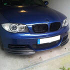 BMW serija 1 E81/E82/E87/E88 2004–2011 Flapi za sprednji odbijač Flap (za E82/E88 M-Sport, karbon) fotografija 2