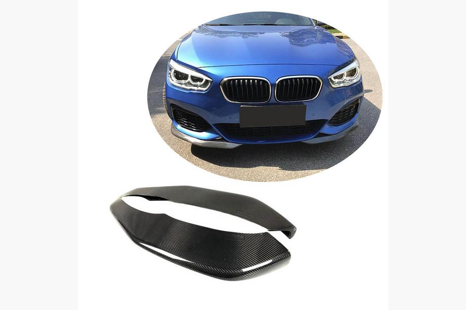 BMW serija 1 F20/F21 2011–2019 Nastavki za sprednji odbijač Flap (za M-Sport 2015-2019, karbon) Image