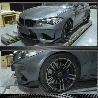 Flapi za sprednji odbijač Flap (za F87 M2/M2C, karbon) BMW serija 2 F22/F23 2014–2021 fotografija 4