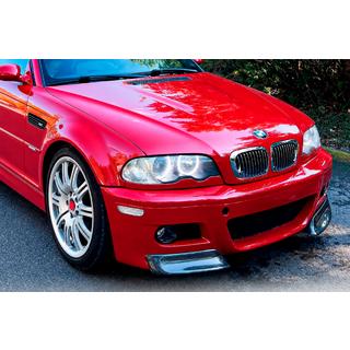 Dodatki (flaps) za sprednji odbijač Flap (za M3, karbon) BMW serija 3 E46 1998–2006 fotografija 1