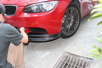 BMW serija 3 E90/E91 2005–2011 Nastavki sprednjega odbijača Flap (za E90 2008-2011 Base, karbon) fotografija 6