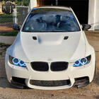 BMW serija 3 E92/E93 2006–2013 Karbonski flapi sprednjega odbijača (za M3, karbon) fotografija 2