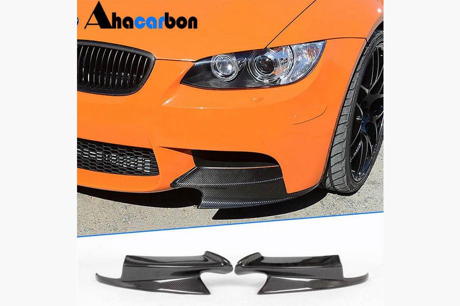 BMW serija 3 E92/E93 2006–2013 Karbonski flapi sprednjega odbijača (za M3, karbon) Image