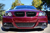 BMW serija 3 E90/E91 2005–2011 Flap nastavki za sprednji odbijač (za E90 2008-2011 M-Sport, karbon) fotografija 2