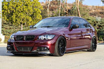 BMW serija 3 E90/E91 2005–2011 Flap nastavki za sprednji odbijač (za E90 2008-2011 M-Sport, karbon) fotografija 3