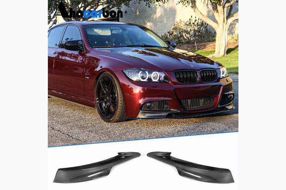 BMW serija 3 E90/E91 2005–2011 Flap nastavki za sprednji odbijač (za E90 2008-2011 M-Sport, karbon) Image