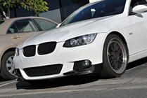 BMW serija 3 E92/E93 2006–2013 Flap nastavki za sprednji odbijač (za M-Sport 2006-2009, karbon) fotografija 3