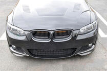 BMW serija 3 E92/E93 2006–2013 Flap nastavki za sprednji odbijač (za M-Sport 2006-2009, karbon) fotografija 4