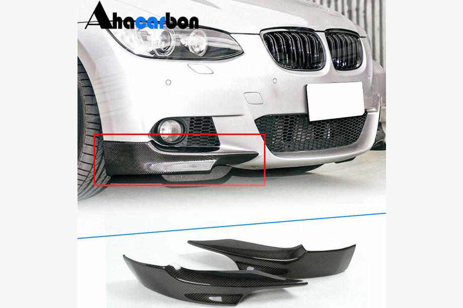 BMW serija 3 E92/E93 2006–2013 Flap nastavki za sprednji odbijač (za M-Sport 2006-2009, karbon) Image