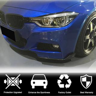 Nastavki za sprednji odbijač Flap (za F30 M-Sport, karbon) BMW serija 3 F30/F31 2012–2019 fotografija 3