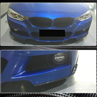 Nastavki za sprednji odbijač Flap (za F30 M-Sport, karbon) BMW serija 3 F30/F31 2012–2019 fotografija 4