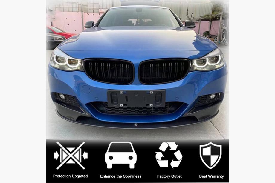 BMW serija 3 F34 2013–2020 Flapi za sprednji odbijač (za M-Sport, karbon) Fotografija 2