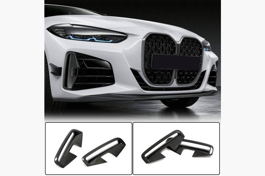 BMW serija 4 G22/23/26 2020– Sprednji lip spojler odbijača (za G22/G23 M-Sport, karbon) Image