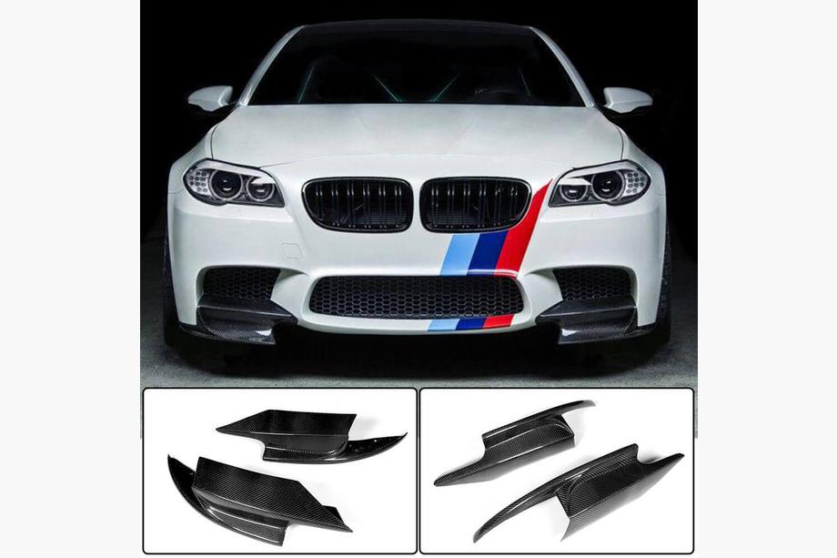 BMW serija 5 F10/F11 2010–2016 Flapi za sprednji odbijač (za F10 M5, karbon) Fotografija 1
