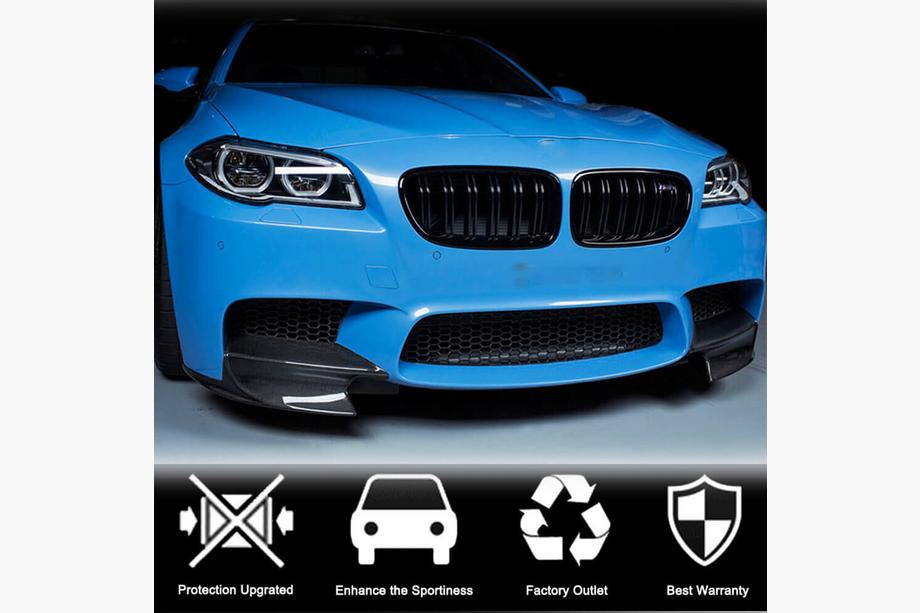 BMW serija 5 F10/F11 2010–2016 Flapi za sprednji odbijač (za F10 M5, karbon) Fotografija 2