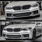 BMW serija 5 G30/G31 2017–2023 Nastavki (flaps) sprednjega odbijača Flap (za M5 F90 2017-2020, karbon) fotografija 4