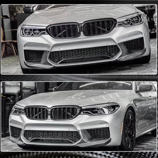 Nastavki (flaps) sprednjega odbijača Flap (za M5 F90 2017-2020, karbon) BMW serija 5 G30/G31 2017–2023 fotografija 4