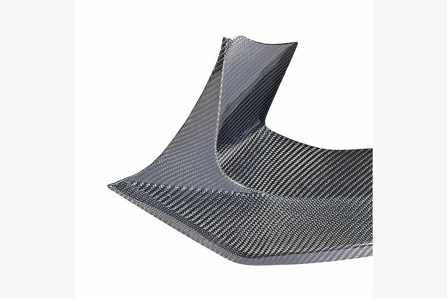 BMW serija 5 G30/G31 2017–2023 Flapi sprednjega odbijača Flap V1 (za M-Sport 2017-2020, karbon) Fotografija 4