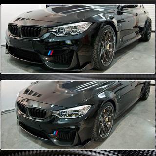 Lip spojler sprednjega odbijača Flap V2 (za F80, karbon) BMW serija 3 F30/F31 2012–2019 fotografija 4