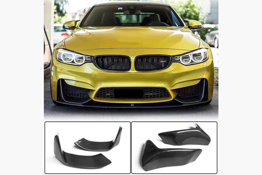 BMW serija 3 F30/F31 2012–2019 Karbon flapi sprednjega odbijača Flap V4 (za F80) Image
